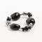 John Bead Onyx Dyed Black No.60 Natural Stone Bracelet